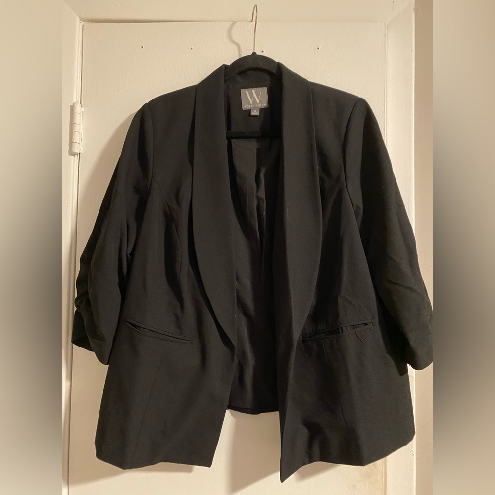 Black Worthington Blazer Size 1X